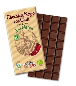 Ciocolata neagra 73% chilli eco 100g - SOLE