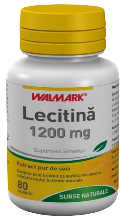 Lecitina 1200mg 80cps - WALMARK