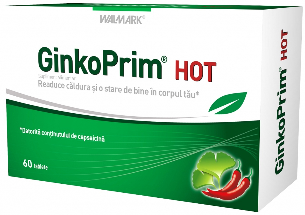 GinkoPrim hot 60cp - WALMARK