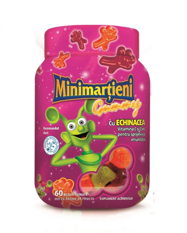 Minimartieni gummy imunactiv echinaceea 60jl - WALMARK