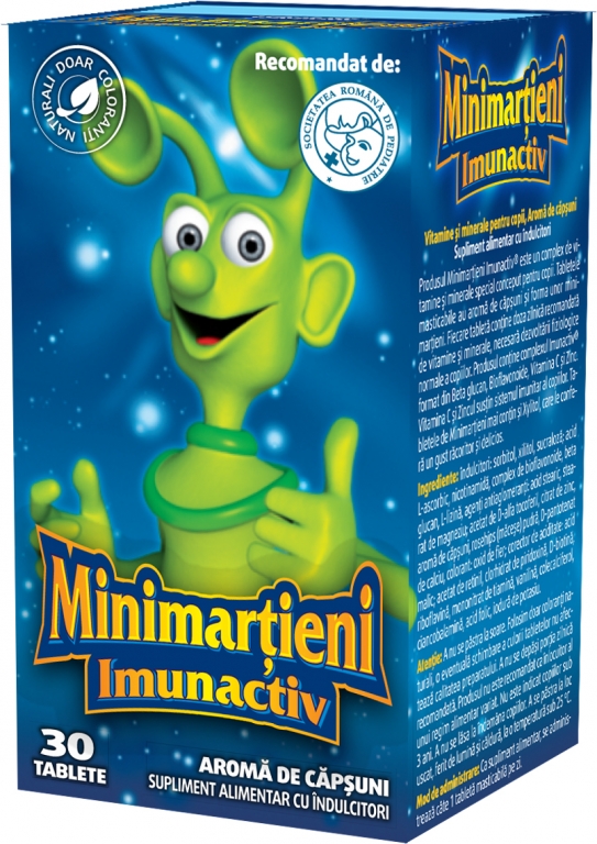 Minimartieni imunactiv capsuni 30cp - WALMARK