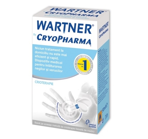 Tratament spray negi Cryopharma 50ml - OMEGA PHARMA