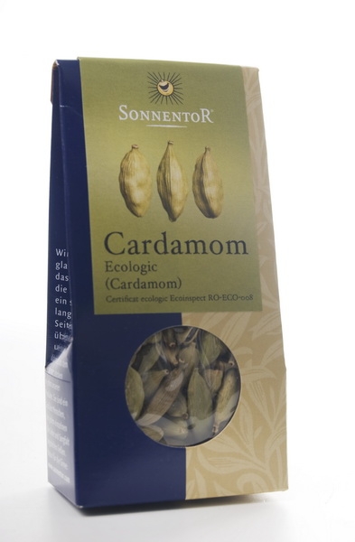 Condiment cardamom verde intreg eco 30g - SONNENTOR