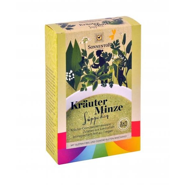 Supa verdeturi menta 3portii eco 60g - SONNENTOR