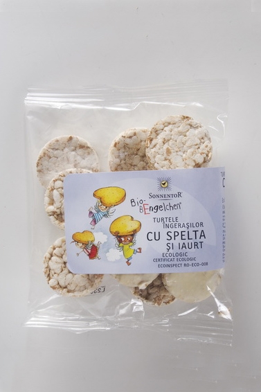 Tartine expandate spelta glazura iaurt eco 50g - SONNENTOR