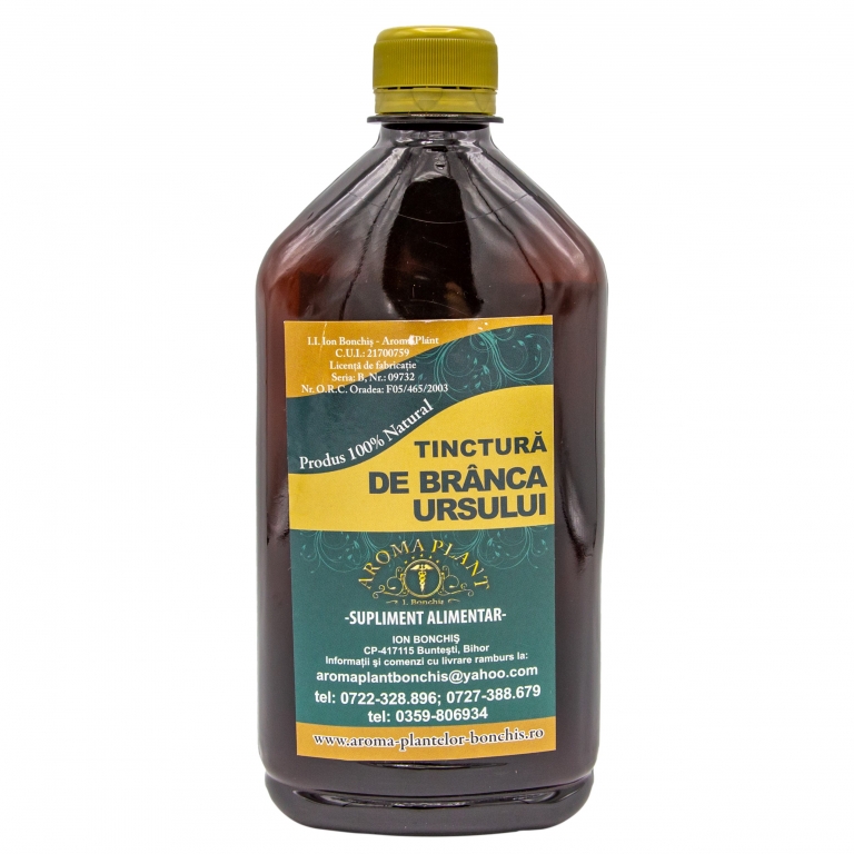 Tinctura branca ursului 500ml - BONCHIS