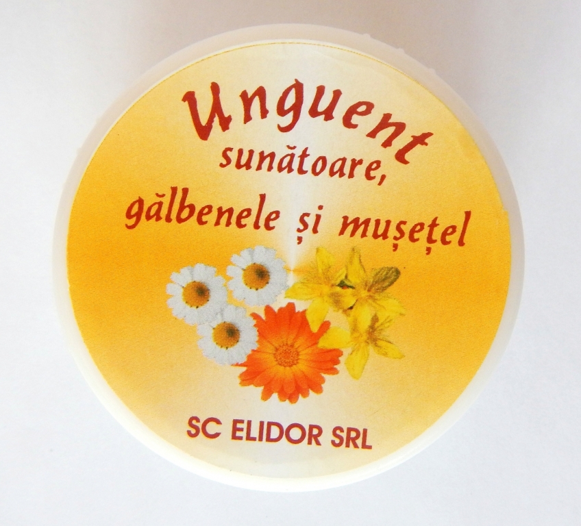 Unguent sunatoare galbenele musetel 20g - ELIDOR