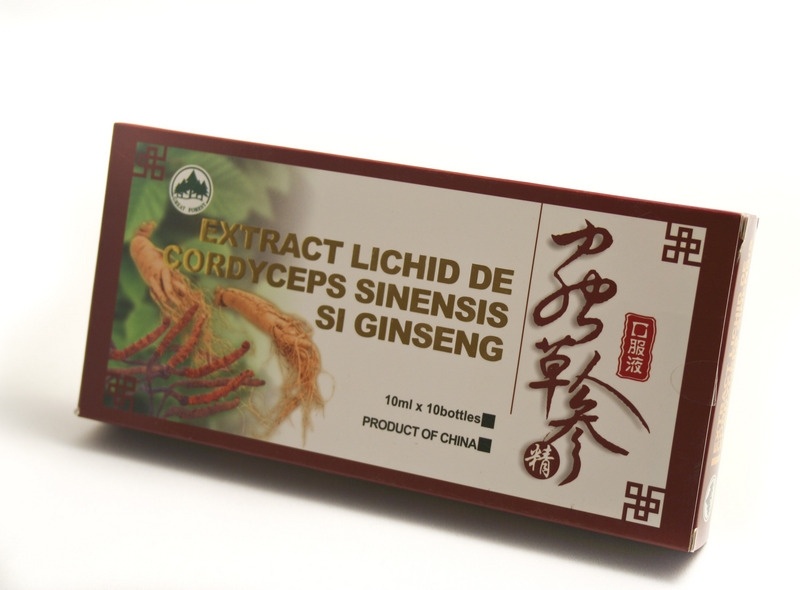 Cordyceps sinensis ginseng 10fl - PINE BRAND