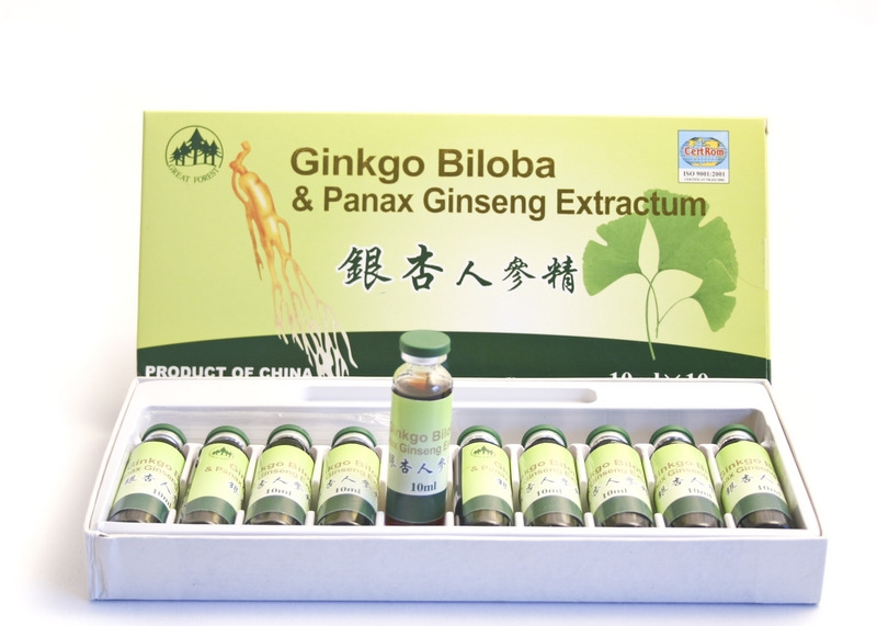 Ginkgo biloba panax ginseng 10fl - TIANRAN