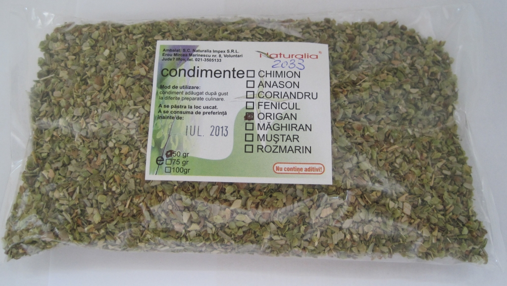 Condiment oregano 50g - NATURALIA