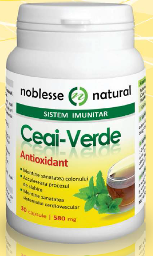 Ceai verde 580g 30cp - NOBLESSE NATURAL