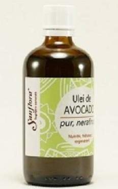 Ulei avocado pur nerafinat 100ml - SANFLORA