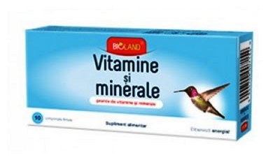 Vitamine multiminerale 10cp - BIOLAND