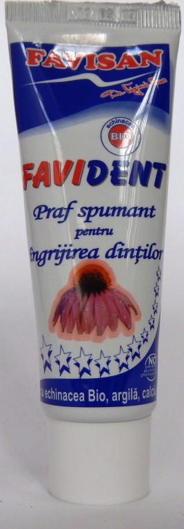 Praf dinti spumant FaviDent 50ml - FAVISAN