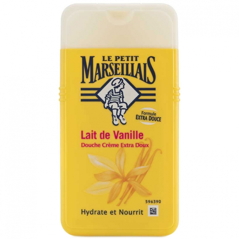 Gel dus lapte vanilie 250ml - LE PETIT MARSEILLAIS