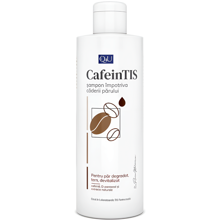 Sampon imp caderii parului Q4U CafeinTis 200ml - TIS