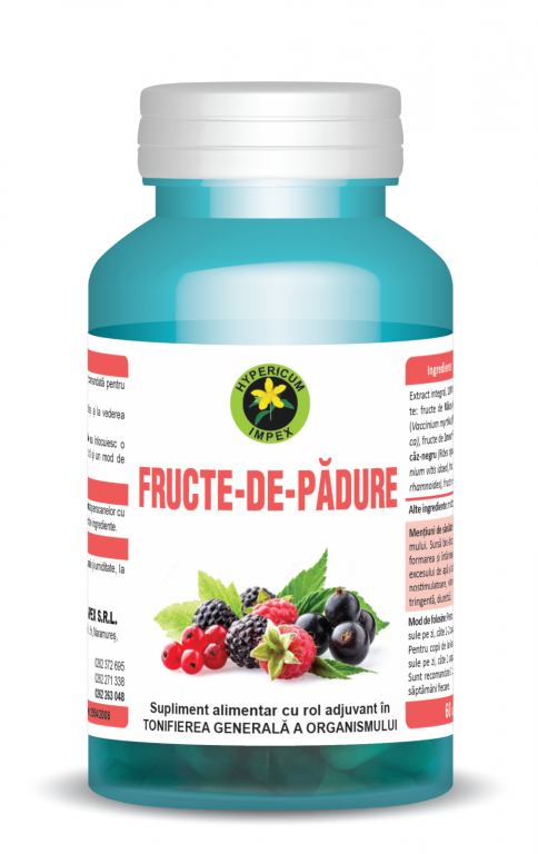 Fructe padure 60cps - HYPERICUM PLANT