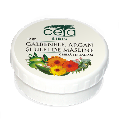 Unguent galbenele argan ulei masline 20g - CETA SIBIU