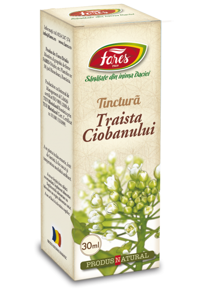 Tinctura traista ciobanului 30ml - FARES