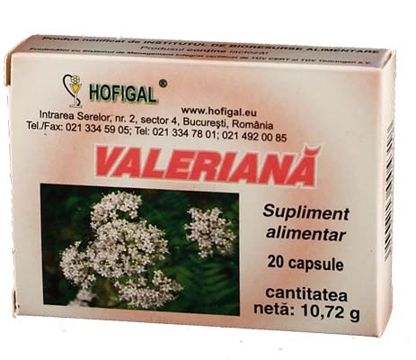 Valeriana 40cps - HOFIGAL