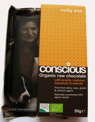 Ciocolata neagra 70% Nutty One raw eco 50g - CONSCIOUS