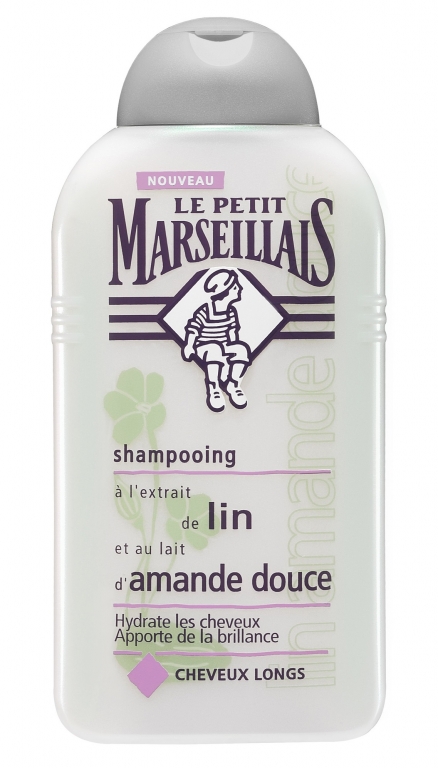 Sampon delicat reparator lapte_migdale dulci seminte in 250ml - LE PETIT MARSEILLAIS