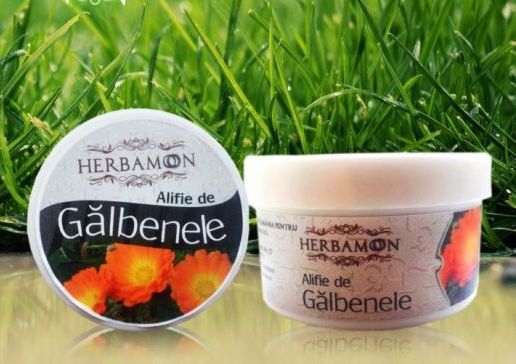 Crema galbenele 60g - HERBAMON