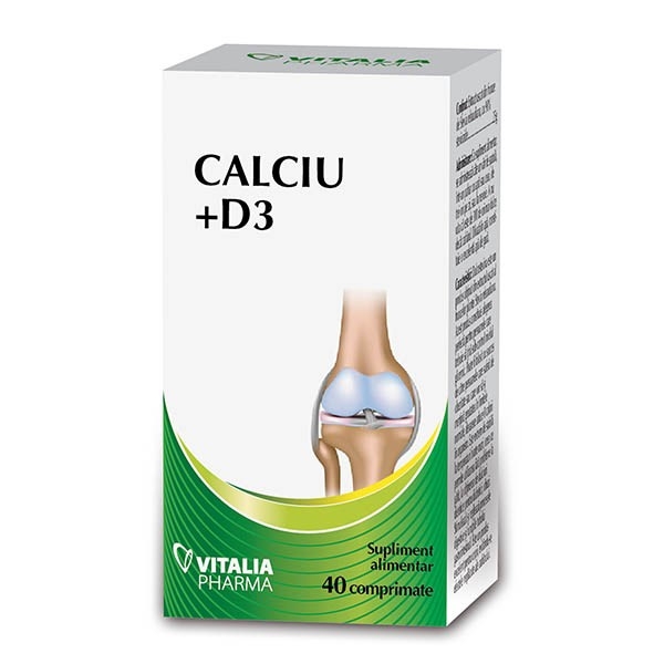 Calciu plus D3 40cp - VITALIA K