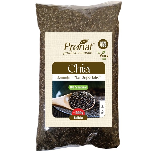 Seminte chia 500g - PRONAT