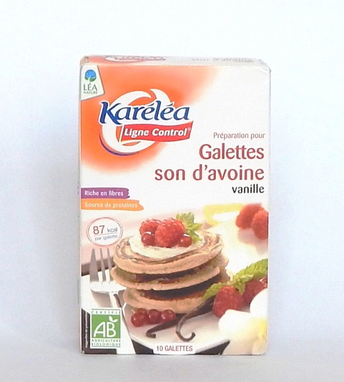 Premix clatite tarate ovaz vanilie eco 250g - KARELEA