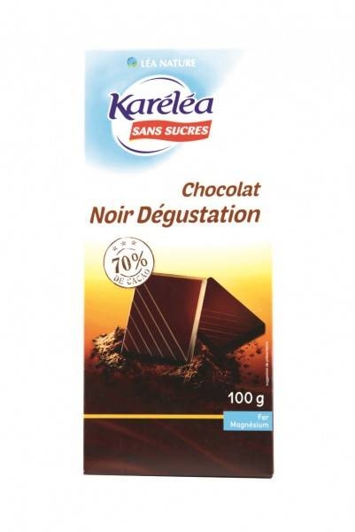 Ciocolata neagra 70%cacao 100g - KARELEA