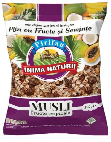 Musli fructe tropicale seminte 250g - PIRIFAN