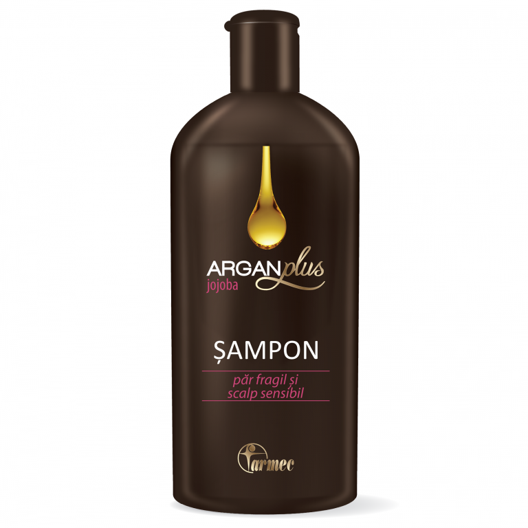 Sampon par fragil scalp sensibil jojoba 250ml - ARGAN PLUS