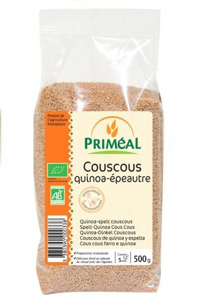 Cuscus spelta quinoa eco 500g - PRIMEAL