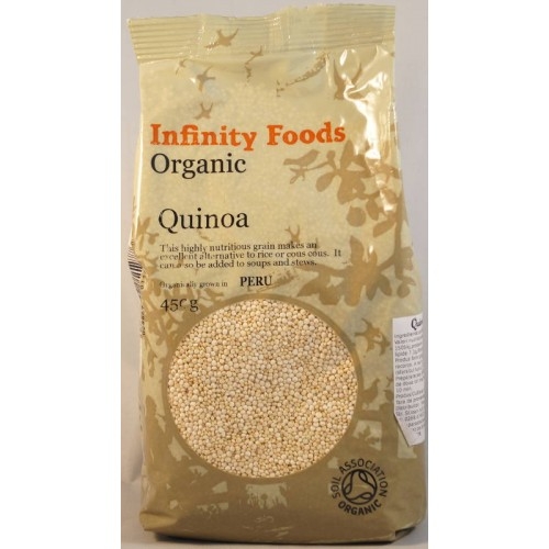 Quinoa alba boabe eco 450g - INFINITY FOODS