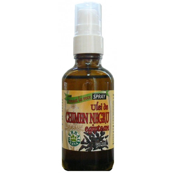 Ulei chimen negru spray 50ml - HERBAL SANA