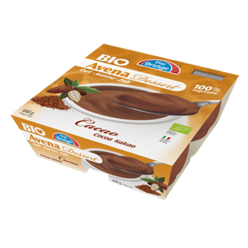 Desert crema ovaz ciocolata eco 4x110g - THE BRIDGE