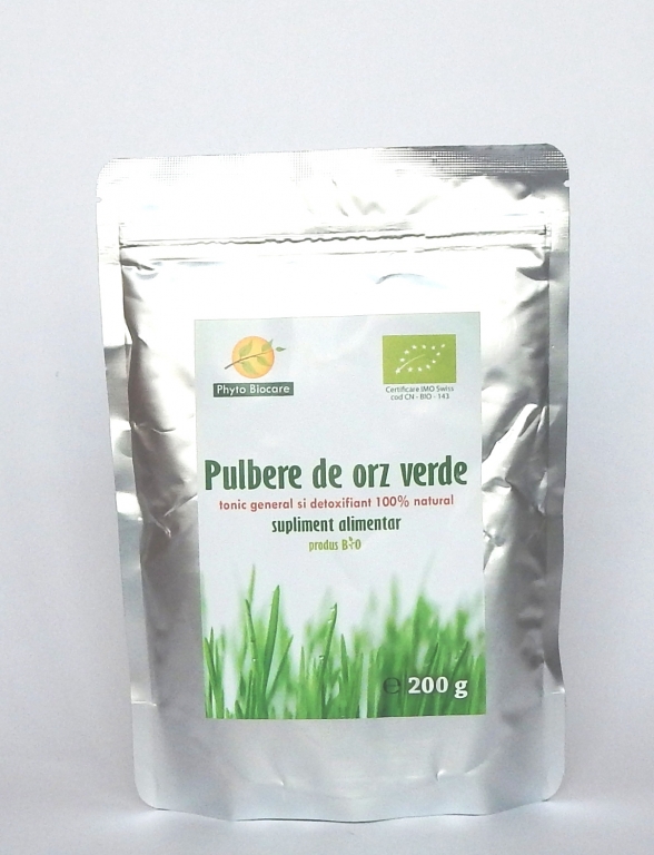 Pulbere orz verde eco 200g - PHYTO BIOCARE