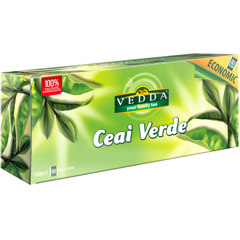 Ceai verde 80dz - VEDDA