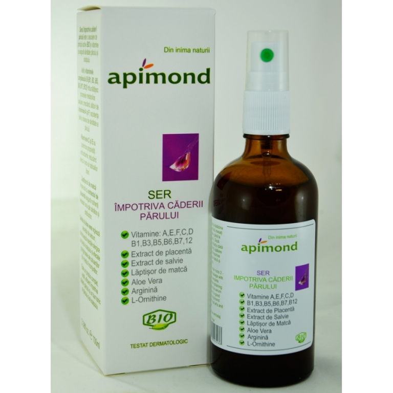 Ser par imp caderii bio 100ml - APIMOND