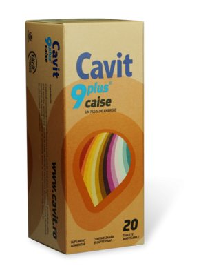 Cavit 9 plus caise 20cp - BIOFARM