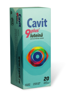 Cavit 9 plus luteina 20cp - BIOFARM