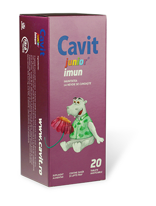 Cavit junior imun 20cp - BIOFARM