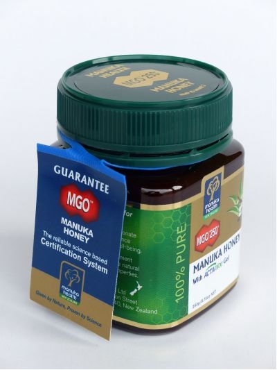 Miere Manuka mgo250+ cu ceai verde 250g - MANUKA HEALTH