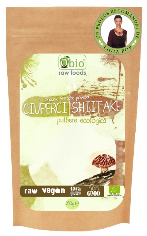 Pulbere shiitake eco 250g - OBIO