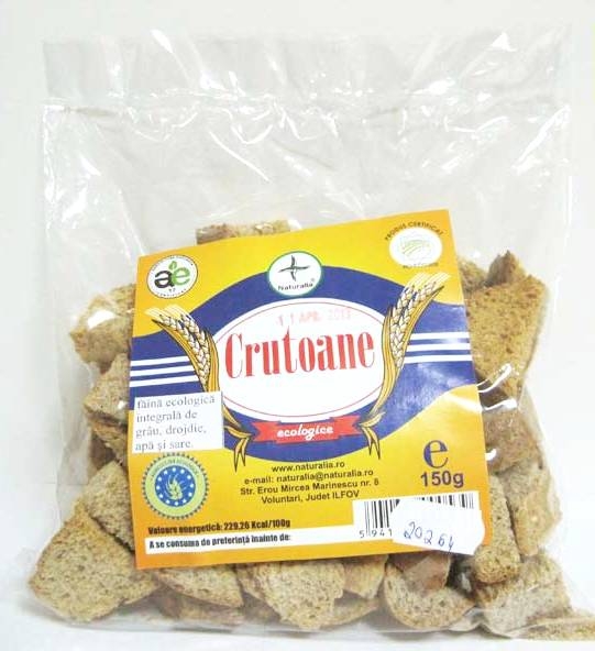 Crutoane ecologice 150g - NATURALIA