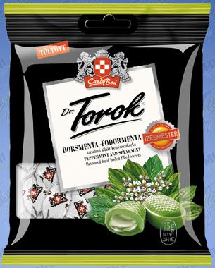 Dropsuri mentolate menta creata 75g - DR TOROK