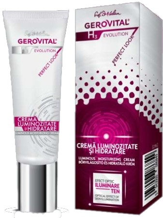 Crema luminozitate hidratare 30ml - GEROVITAL H3 EVOLUTION