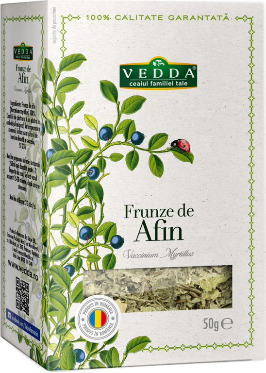 Ceai afin frunze 50g - VEDDA