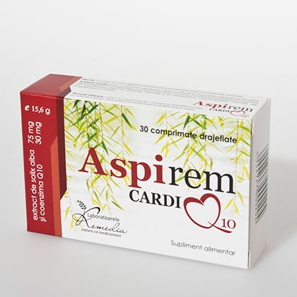 Aspirem cardio Q10 30cp - REMEDIA